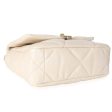 Chanel 21P Beige Goatskin Medium Chanel 19 Flap Bag Discount