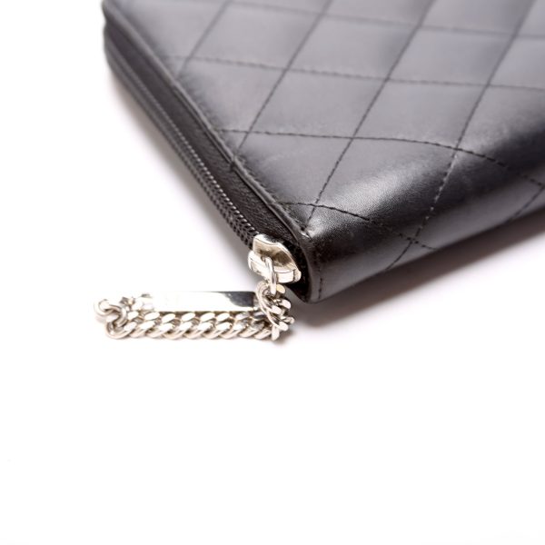 Chanel Cambon Ligne Zip Around Organizer Wallet Sale