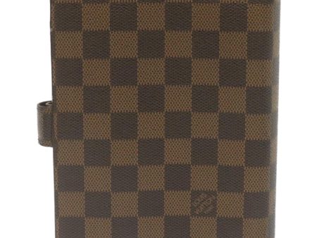 LOUIS VUITTON Damier Ebene Agenda MM Day Planner Cover R20935 ar6536 Sale