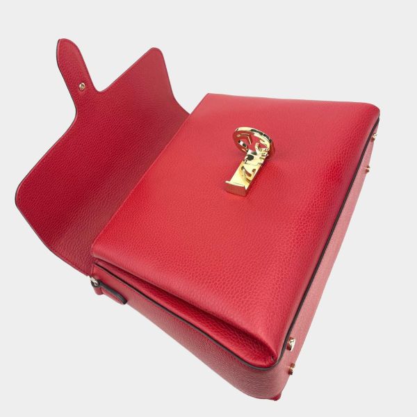 GUCCI Interlocking G Shoulder Bag - Red For Discount