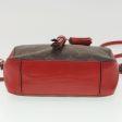 LOUIS VUITTON Monogram Saintonge Shoulder Bag Red M43556 38215 Online Hot Sale