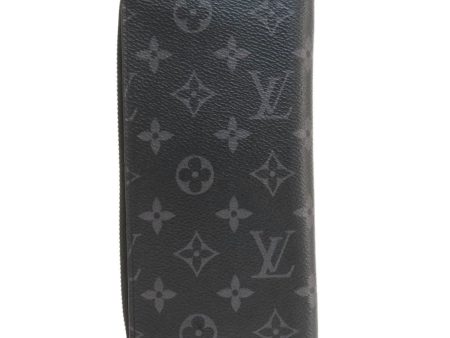 LOUIS VUITTON M62295 Zippy Vertical Monogram Eclipse Long Wallet Men s Fashion