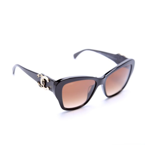 Chanel CC Acetate Lambskin Sunglasses Discount