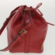 LOUIS VUITTON Epi Petit Noe Shoulder Bag Red M44107 lt736 For Sale