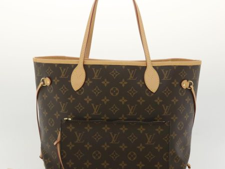 LOUIS VUITTON Monogram Neverfull MM Tote Bag M40156 Online now