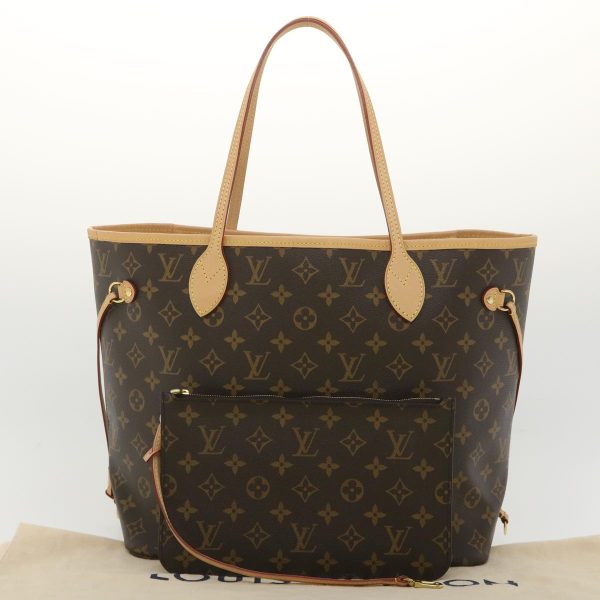 LOUIS VUITTON Monogram Neverfull MM Tote Bag M40156 Online now