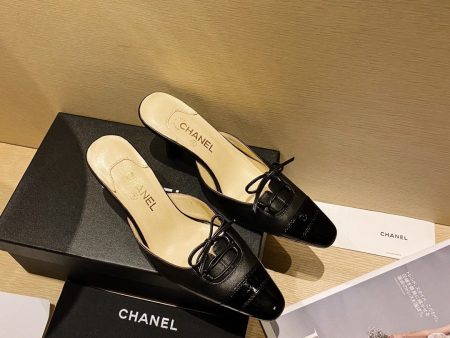 CHANEL CC LOGO MULES SHOES SLIDES 40 1 2 Supply