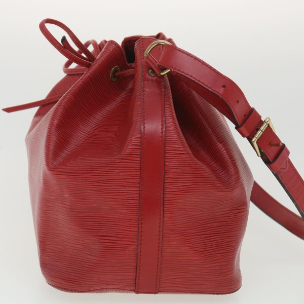 LOUIS VUITTON Epi Petit Noe Shoulder Bag Red M44107 lt736 For Sale