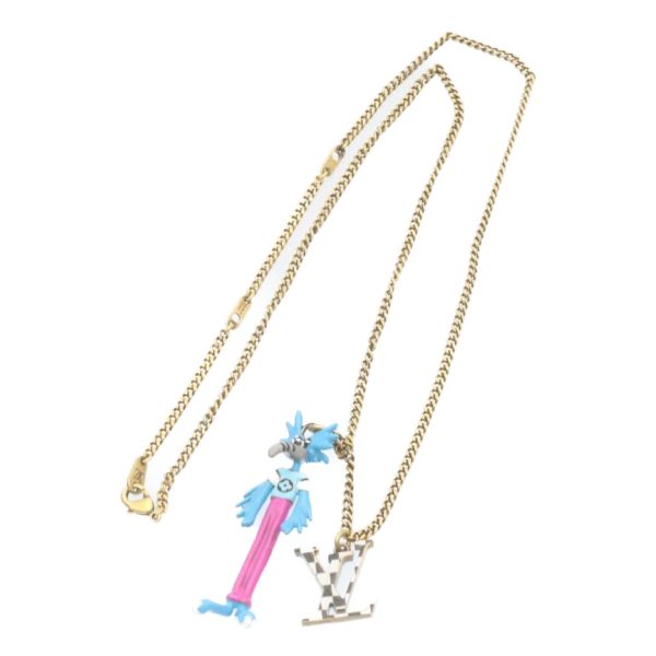 LOUIS VUITTON Pendant   LV Animals Necklace Gold MP2928 28940 Sale