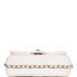 Chanel  My Precious  Flap Bag Imitation Pearl White Lambskin Light Gold Hardware For Sale