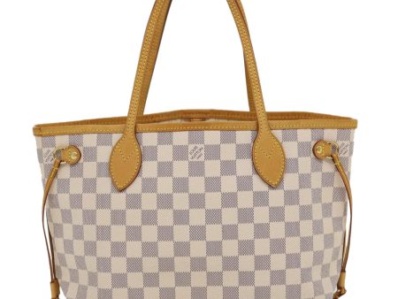 LOUIS VUITTON Damier Azur Neverfull PM Tote Bag N51110 am2792g on Sale