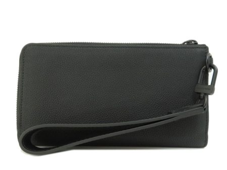 LOUIS VUITTON M69831 Zippy Aerogram Noir Long Wallet Grain Calf Leather Men s Online Hot Sale