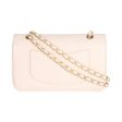 Chanel Beige Caviar Medium Classic Pure Double Flap Bag For Sale