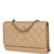 Chanel Wallet on Chain WOC Beige Caviar Gold Hardware Supply