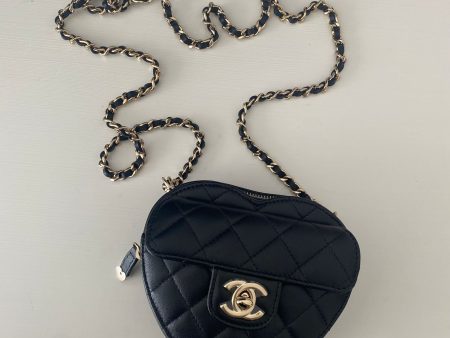 Chanel Heart Bag Black (Small) Sale