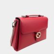 GUCCI Interlocking G Shoulder Bag - Red For Discount