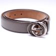 Gucci Interlocking G Leather Belt Size 115 46 Online Sale