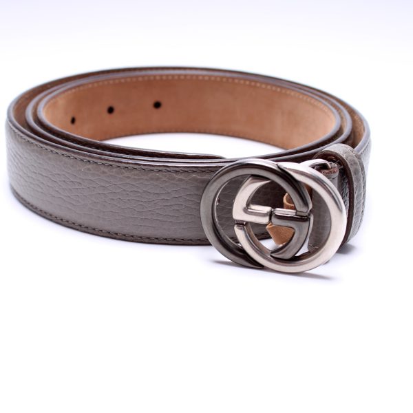 Gucci Interlocking G Leather Belt Size 115 46 Online Sale