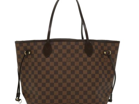 LOUIS VUITTON Damier Ebene Neverfull MM Tote Bag N51105 bs2487 Sale