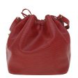 LOUIS VUITTON Epi Petit Noe Shoulder Bag Red M44107 lt736 For Sale