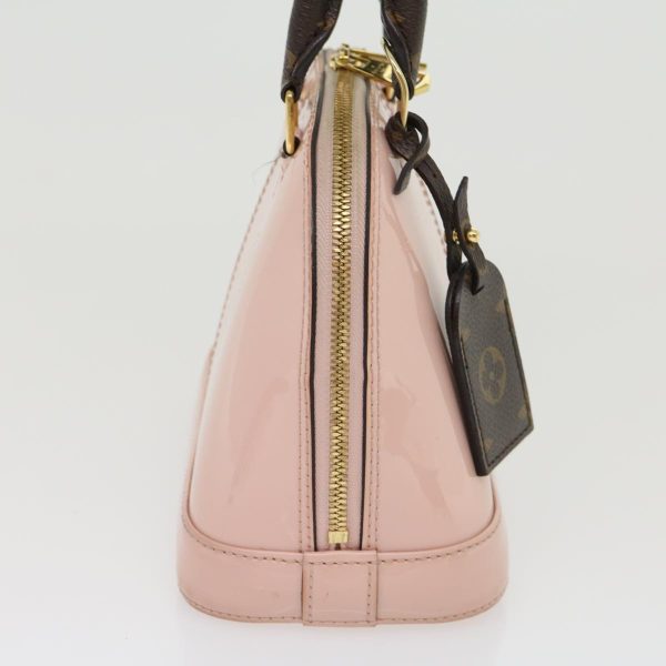 LOUIS VUITTON Vernis Alma BB Hand Bag 2way Pink M51925 31191A Hot on Sale