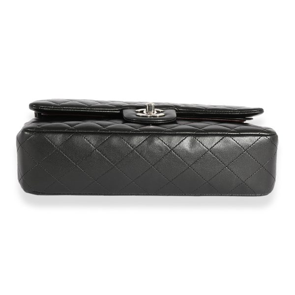 Chanel Black Quilted Lambskin Medium Classic Double Flap Bag Discount