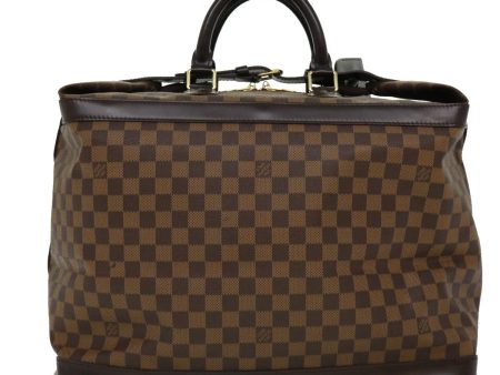 LOUIS VUITTON Damier Ebene Grimo Boston Bag N41160 32594A Online now