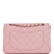 Chanel Small Classic Double Flap Pink Caviar Light Gold Hardware Sale