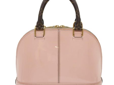 LOUIS VUITTON Vernis Alma BB Hand Bag 2way Pink M51925 31191A Hot on Sale