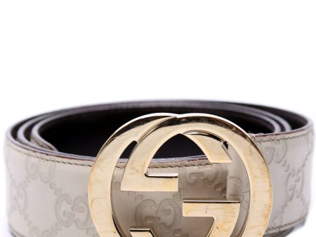 Gucci Interlocking Web Belt Size 90 36 For Discount