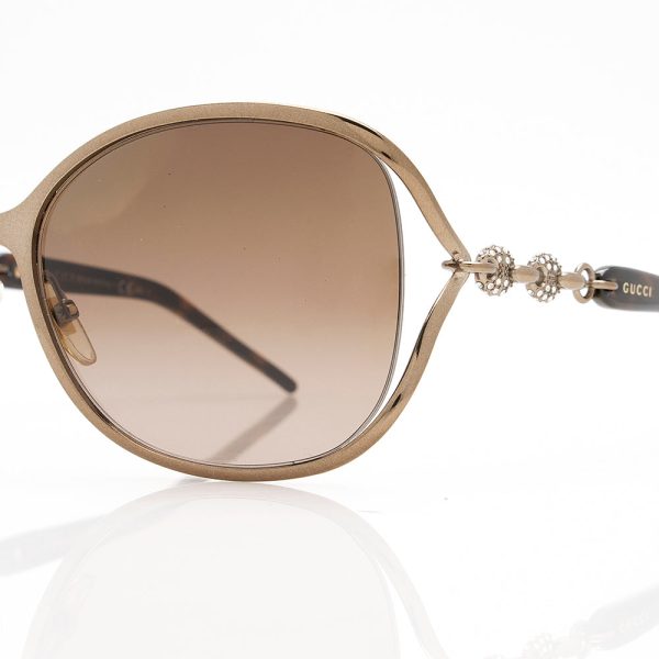 Gucci Marina Chain Crystal Sunglasses Sale