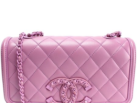 Chanel CC Filigree Flap Bag Small Calfskin 30MM Supply