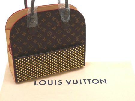 LOUIS VUITTON x Christian Louboutin Monogram Iconoclast M41234 Tote Bag Studs Harako Discount