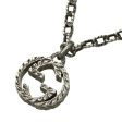 GUCCI Interlocking G Necklace SV925 Silver 925 455307 Fashion