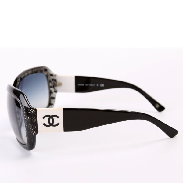 Chanel CC Lace Efect Acetate Sunglasses Online Sale