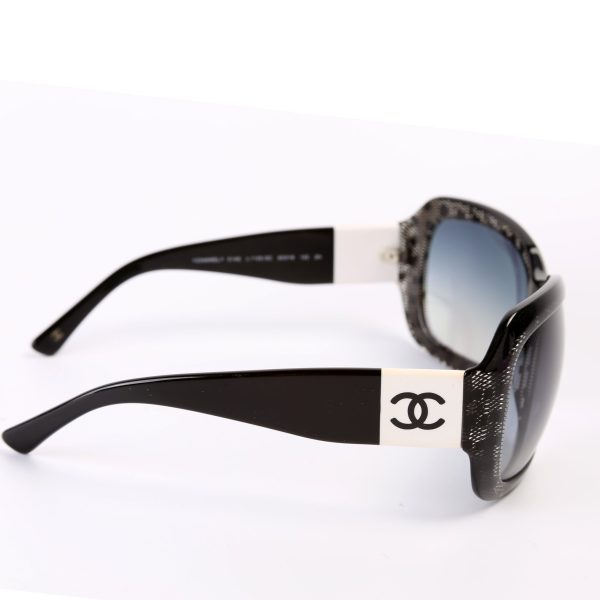 Chanel CC Lace Efect Acetate Sunglasses Online Sale