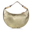 Gucci Bamboo Ring Leather Hobo Bag on Sale