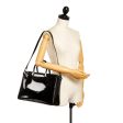 Gucci Bamboo Patent Leather Satchel Fashion