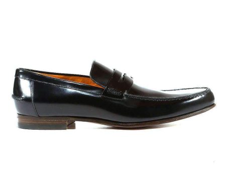 Gucci Men s Designer Shoes Black Leather Loafers with Logo Style 181797 (GGM1507) Online