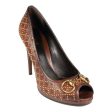 Gucci Designer Shoes for Women Brown Leather Pumps (GGW2703) For Discount