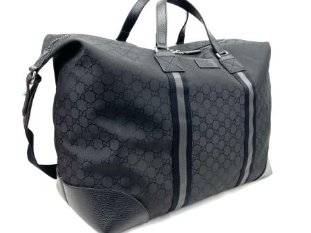 GUCCI Canvas Duffle Travel Bag - OUTLET ITEM FINAL SALE For Sale