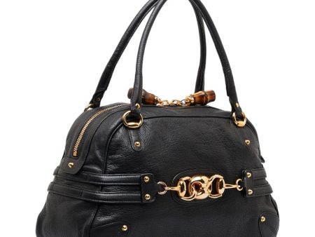 Gucci Leather Bamboo Handbag Online Sale