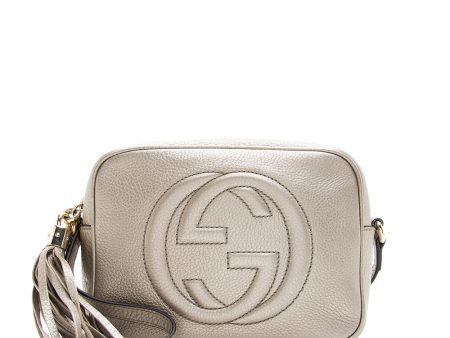 Gucci Metallic Leather Soho Disco Bag Online