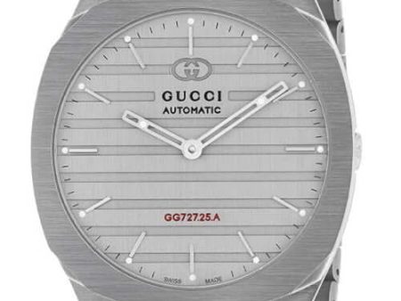 GUCCI  GUCCI 25H  Steel Watch YA163302 For Discount