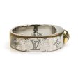 LOUIS VUITTON Ring Berg Nanogram Metal Silver Gold Ladies M00216 No. 9.5 Sale