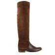 Gucci Designer Women s Designer Shoes Brown Suede   Soft Nappa Leather Boots (GGW3600) Online Hot Sale