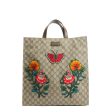 GUCCI Convertible Soft Embroidered GG Tote - Tall Supply