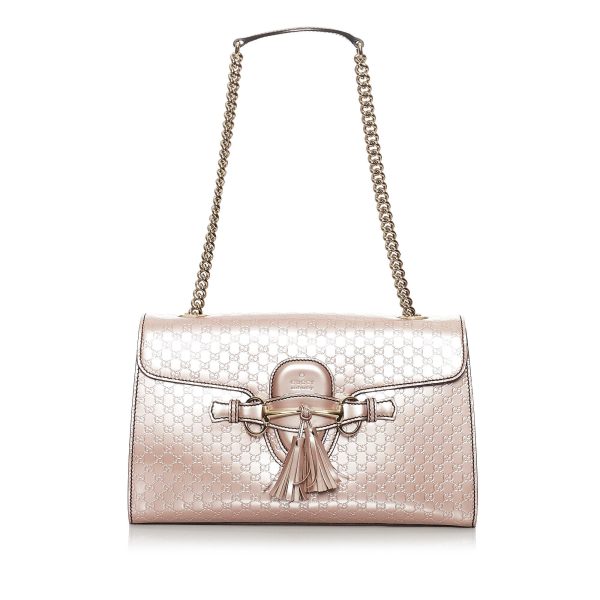 Gucci Microguccissima Emily Shoulder Bag For Sale