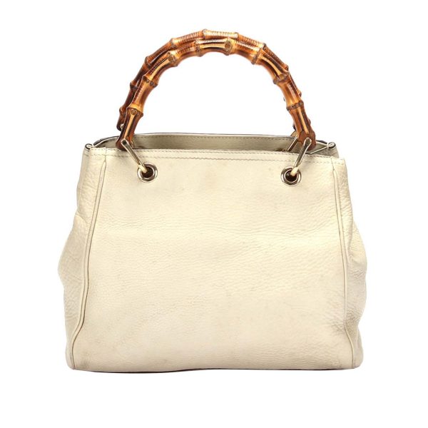 Gucci Bamboo Shopper Leather Satchel Online Hot Sale