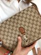 GUCCI MARRAKECH MESSENGER GG CANVAS MEDIUM IN BEIGE BROWN Online Hot Sale